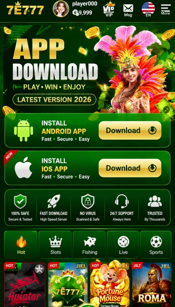 7e777 download
